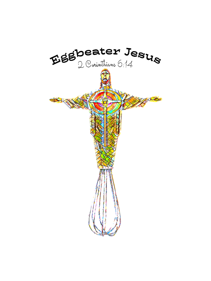 Eggbeater Jesus