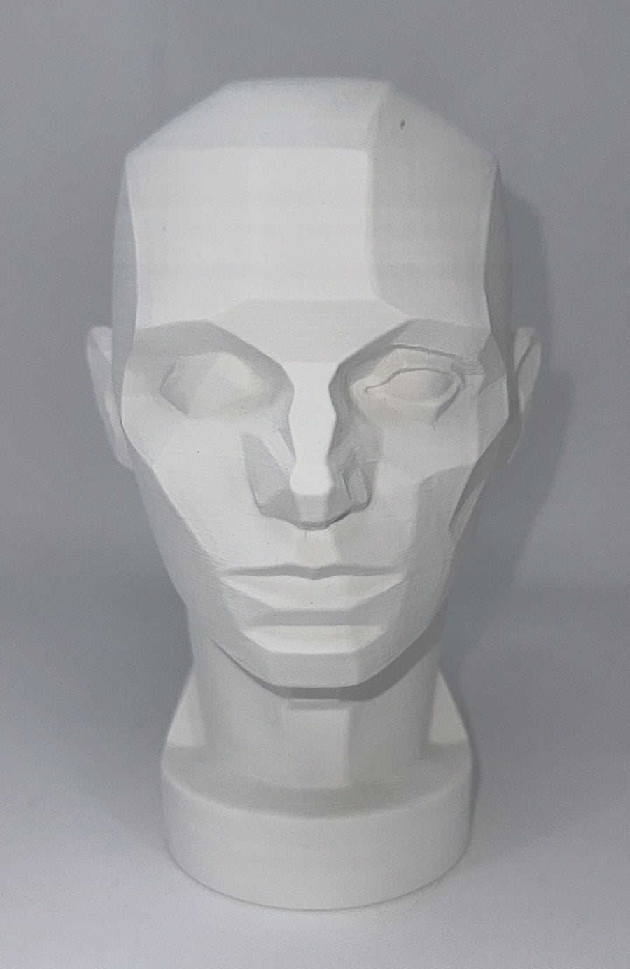 John Asaro Style Planar Head — Artist Reference Bust (8" or 12")